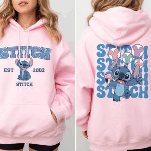 Capuche Rose Stitch Disney Ref C4