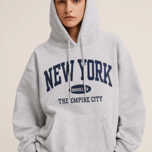 Sweat à Capuche Oversize New York – Avanova Women