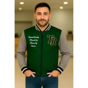 Veste Verte Homme Tendance