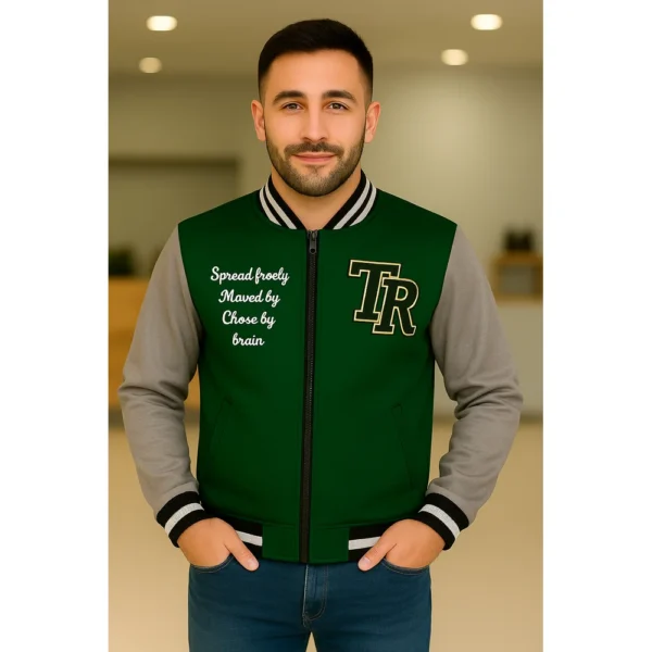 Veste Verte Homme Tendance
