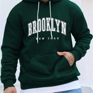 Capuche NY CrowdFlower vert bouteille Unisexe