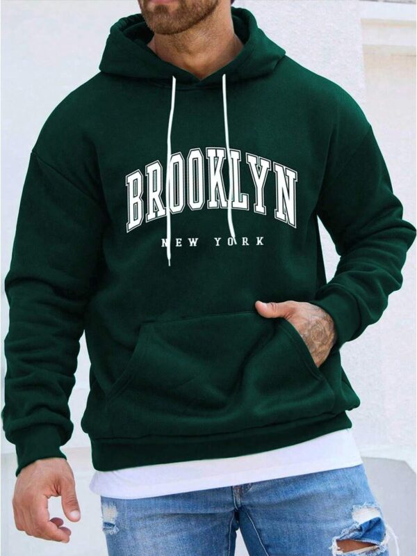 Capuche NY CrowdFlower vert bouteille Unisexe