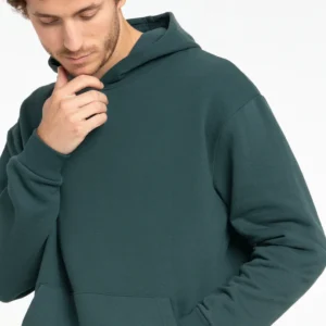 Capuche bleu ardoise homme