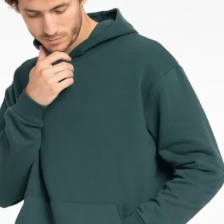 Capuche bleu ardoise homme