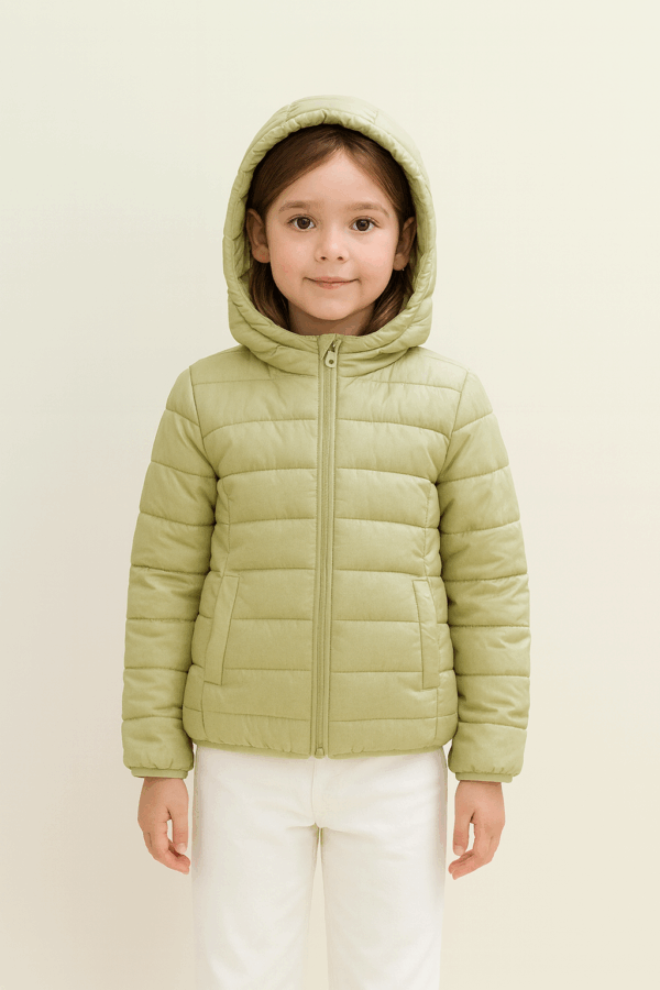Doudoune à Capuche endants en fibres REPREVE® (4ans - 10ans)