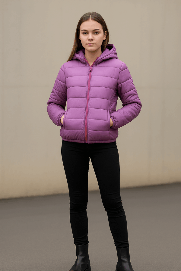 doudoune violet
