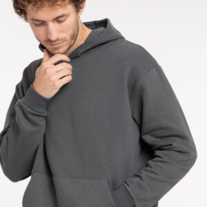 Capuche gris ardoise homme