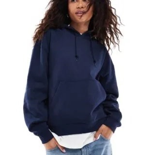 Sweat à capuche - Bleu marine