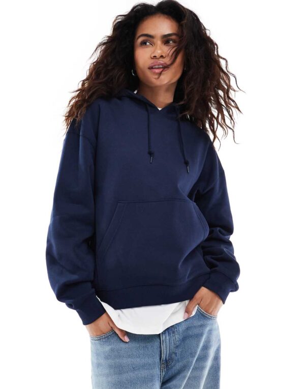 Sweat à capuche - Bleu marine