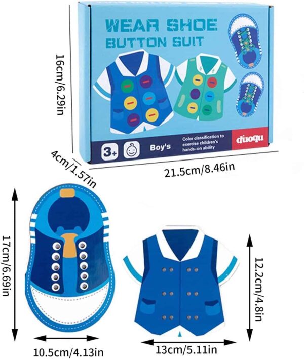 Jouet d’entraînement au laçage de Chaussures