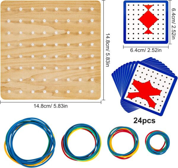 Geoboard En bois