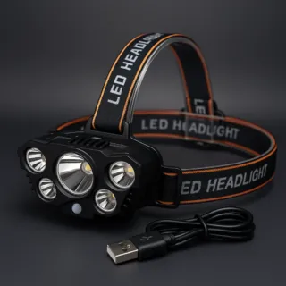 LED Highlight USB Headlight L-T21