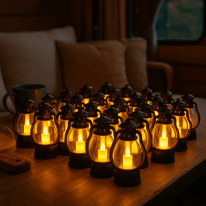 24 Bougies LED 9 cm – Lanternes décoratives sans flamme