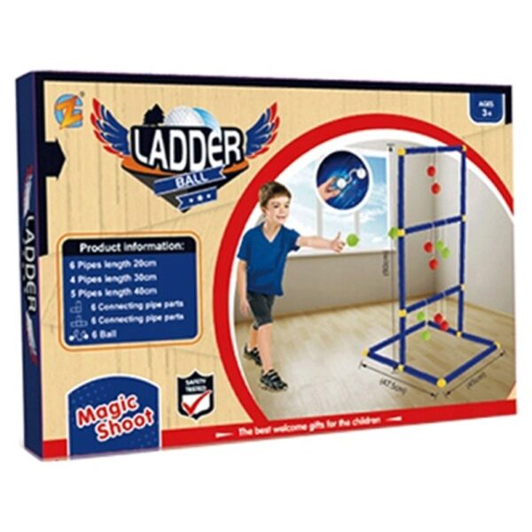 Jeu De Lancer De Balle D'Echelle