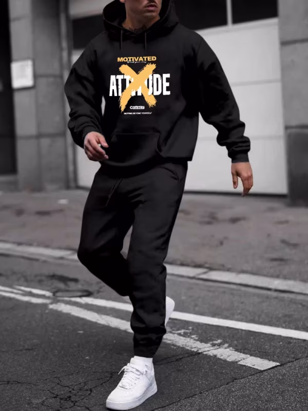 Ensemble Décontracté Pour Hommes – Style, Confort et Chaleur !
