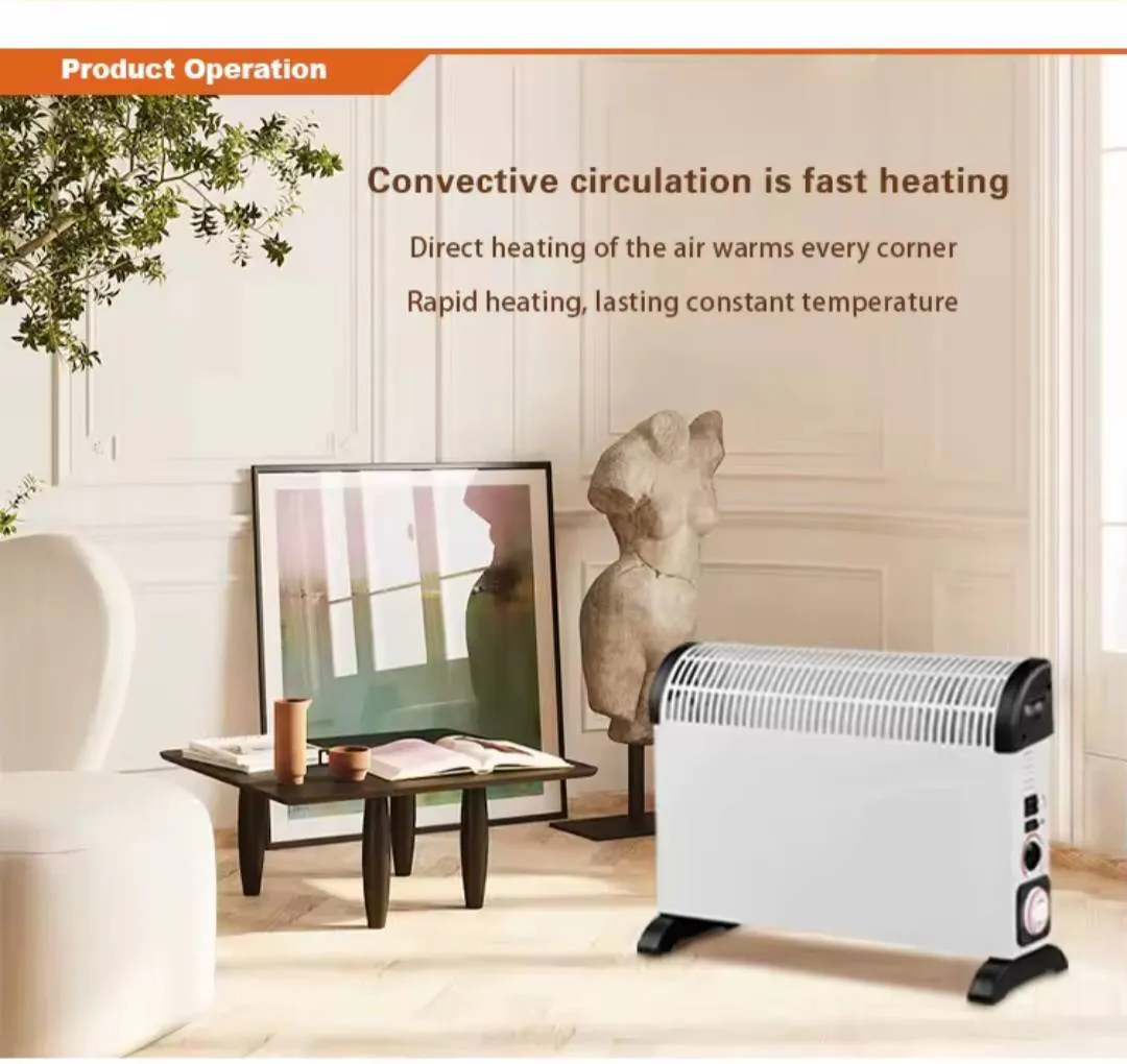Convecteur Électrique IRONIX 2000 Watts - Blanc