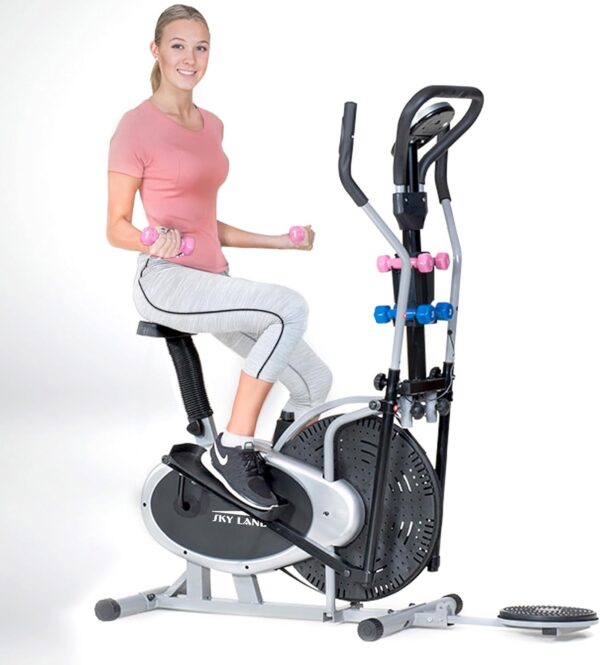 Vélo elliptique et vélo d'exercice SKY LAND Orbitrac 4en1