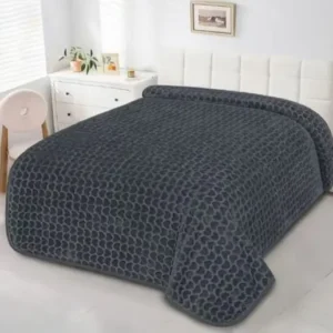 Couverture GRIS 1,5 Place (160 cm x 220 cm) AJ3