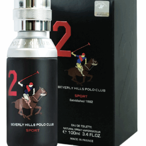 Sport 2 Beverly Hills Polo Club – Eau de Toilette pour Homme 100ml