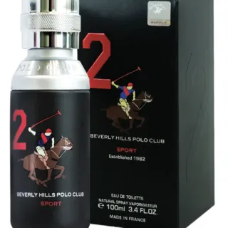 Sport 2 Beverly Hills Polo Club – Eau de Toilette pour Homme 100ml