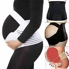 Ceinture de maternité réglable – Soutien ventre & dos