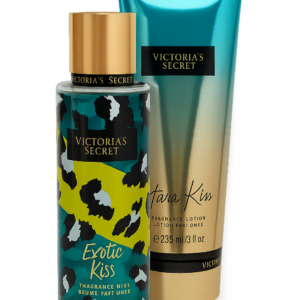 Victoria’s Secret – Exotic Kiss & Aqua Kiss Set (Mist + Lotion)
