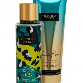 Victoria’s Secret – Exotic Kiss & Aqua Kiss Set (Mist + Lotion)