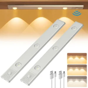 Éclairage LED d’armoire 60 cm – 4 modes intelligents
