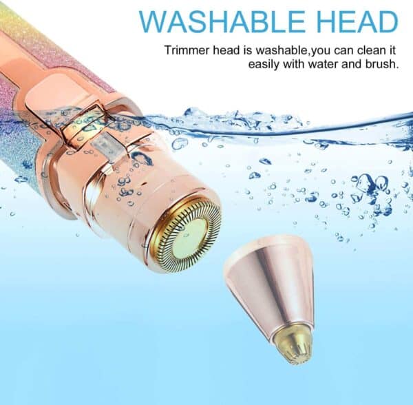 Tondeuse Sourcils & Visage 2-en-1 Rechargeable