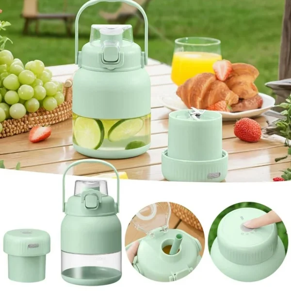 Juicer Portable Rechargeable Sans Fil – Fresh Juice Maker Multifonction
