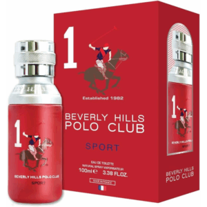 Sport 1 Beverly Hills Polo Club - Eau de Toilette pour Homme 100ml
