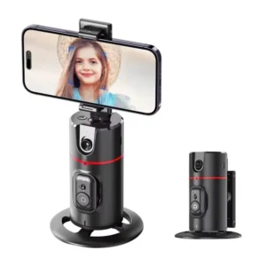 Support de téléphone à suivi automatique (IA, 360°)