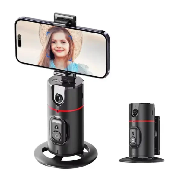 Support de téléphone à suivi automatique (IA, 360°)