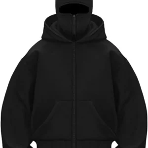 Sweat à capuche Cagoule Noir capuche cagoule