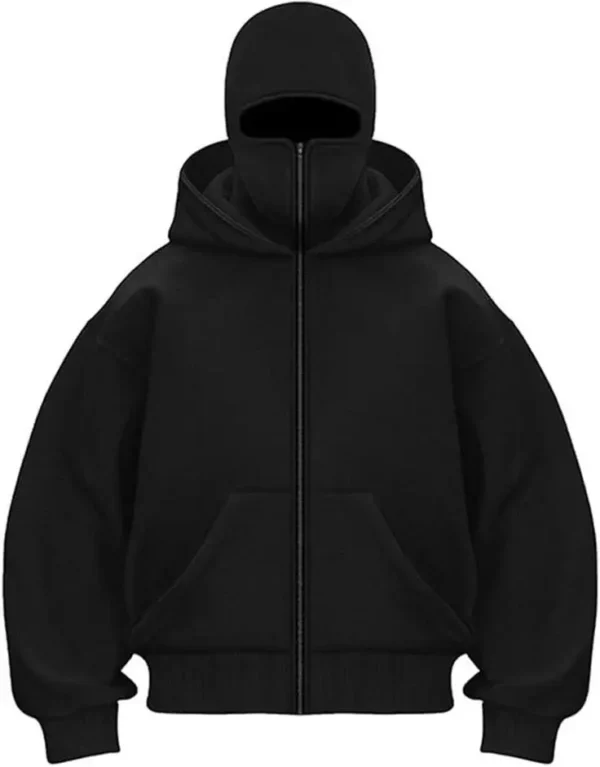 Sweat à capuche Cagoule Noir capuche cagoule