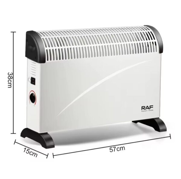 Chauffage électrique domestique IRONIX convecteur 2000W blanc (mobile)