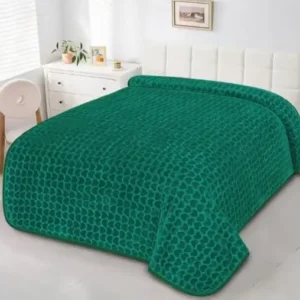 Couverture Verte 1,5 Place (160 cm x 220 cm) AJ1