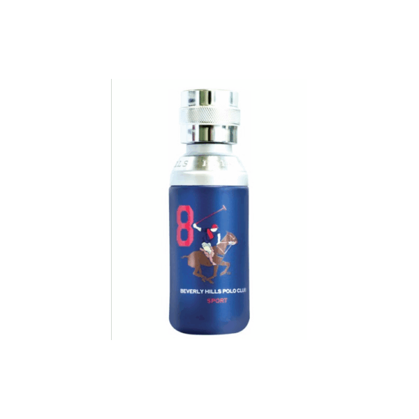 Sport 8 Beverly Hills Polo Club - Eau de Toilette pour Homme 100ml