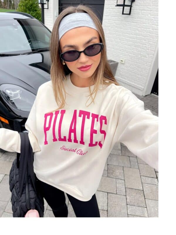 sweatshirt femme PILATES