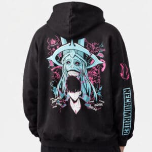 Sweat à capuche imprimé Solo Leveling