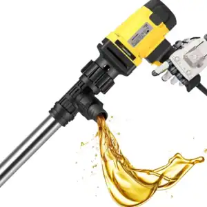 Pistolet électrique pour application d'huile, idéal pour lubrification et entretien industriel, avec jet précis et efficace.