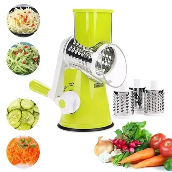 Hachoir manuel multifonction pour légumes, parfait pour la cuisine, facile à utiliser, idéal pour préparer salades et plats sains.