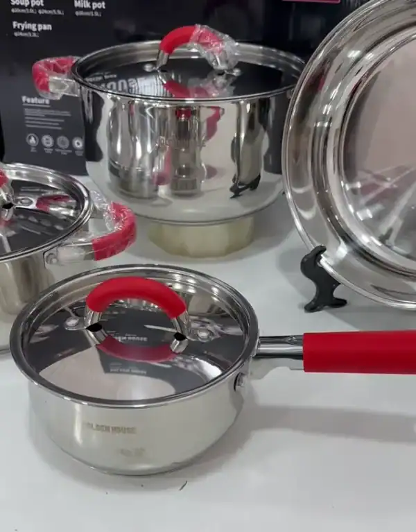 Batterie de cuisine inox 1810