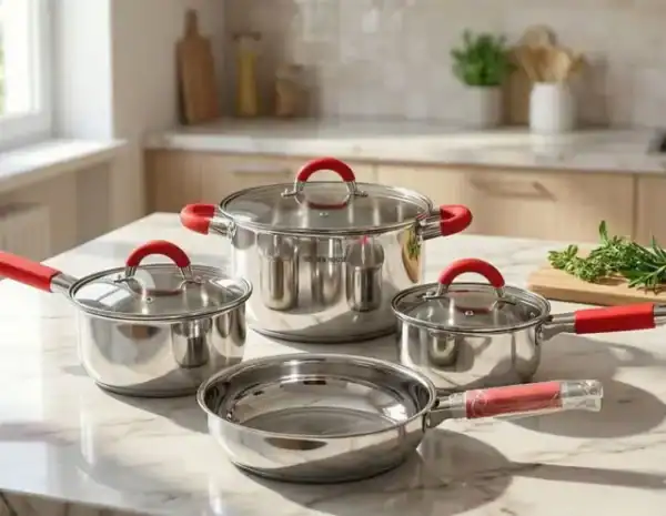Batterie de cuisine inox 1810