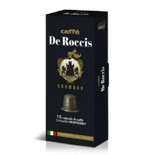 Paquet De 10 Capsules Caffé De Roccis Cremoso