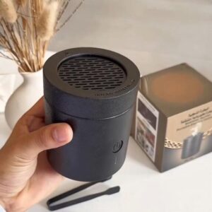 Brûleur électrique pour encens et charbon, idéal pour diffuser des parfums et créer une ambiance relaxante. Facile à utiliser, parfait pour la maison ou le spa.