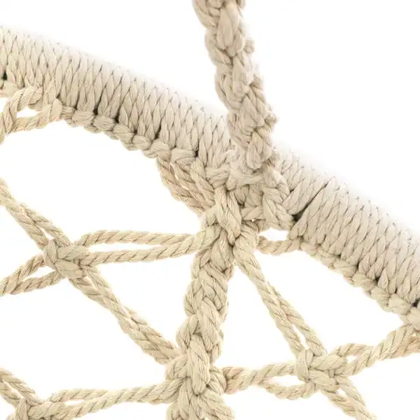 hamac suspendu macramé
