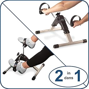 Pédales Fixes pour Jambes Et Bras avec Ecran LCD