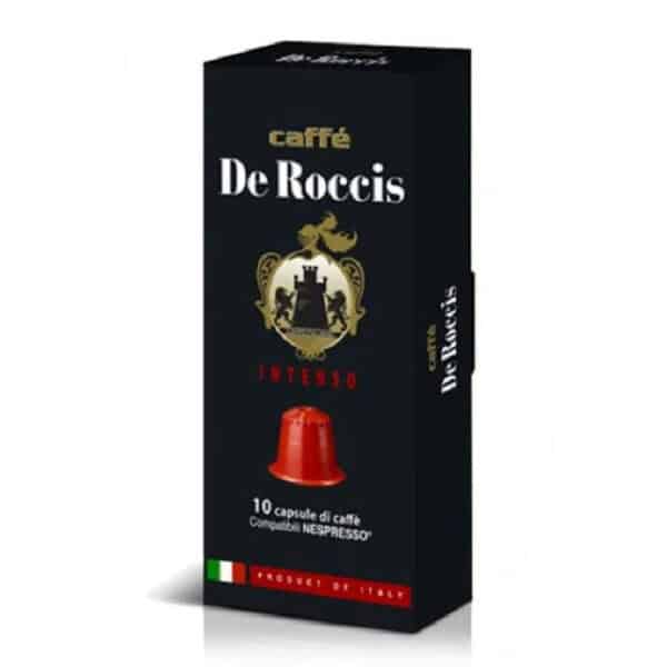 Paquet De 10 Capsules Caffé De Roccis Intenso