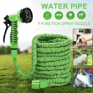 Tuyau d'arrosage extensible 22.5m avec accessoires, idéal pour jardin, voiture, maison et animal domestique. Facile à utiliser, flexible et durable pour toutes vos tâches d'arrosage.